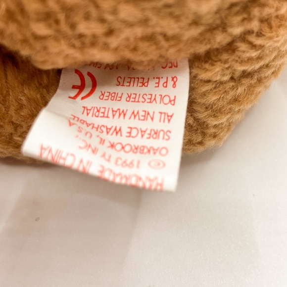 [Vintage] TY Beanie Babies “Curly” the Bear - Picture 6 of 8